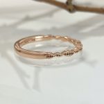 alternating leaf band ring.jpeg | Posy Fine Jewellery Toronto