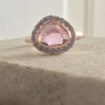 pink sapphire color change alexandrite ring.jpeg | Posy Fine Jewellery Toronto