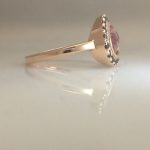 sapphire and alexandrite ring side view.jpeg | Posy Fine Jewellery Toronto